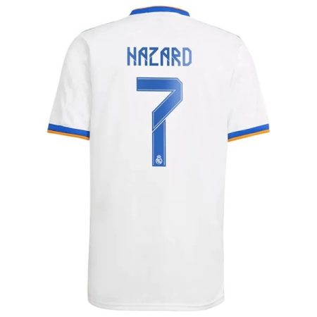 Camisolas de Futebol Real Madrid Eden Hazard 7 Principal 2021 2022